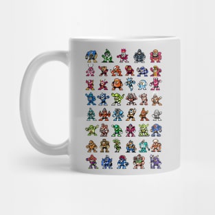 megaman 1-6 robot masters Mug